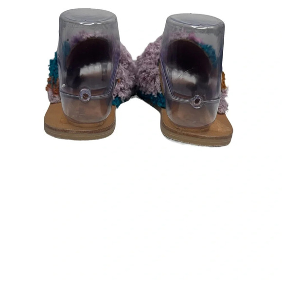 Free People Yuma Woven Mules in Wisteria Combo Sz: 36 - Picture 7 of 9